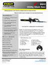 Utility Chain Saw Spec Sheet - July 2009